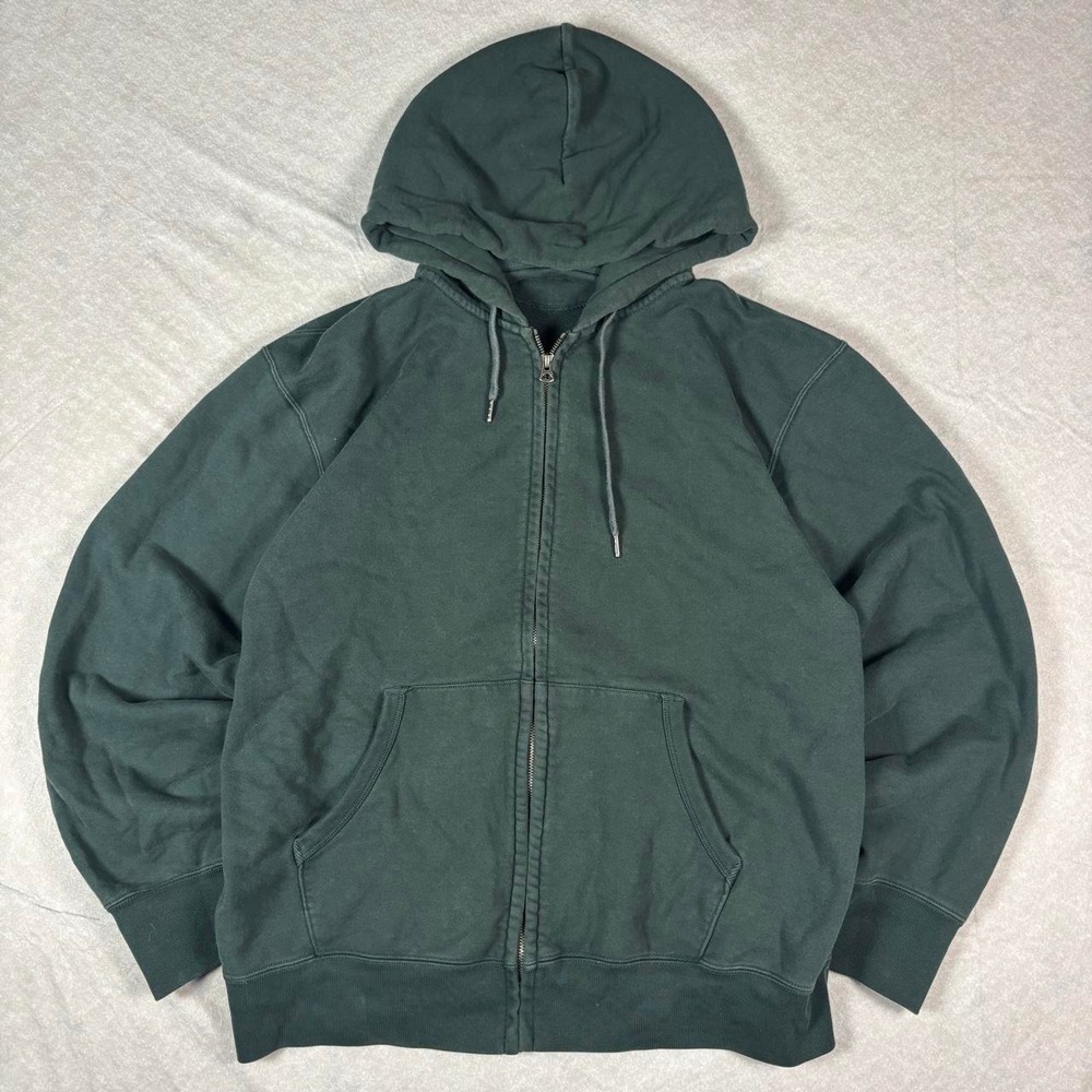 Green Uniqlo Zip-Up Hoodie - XL